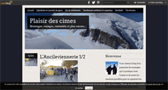 Desktop Screenshot of plaisirdescimes.com